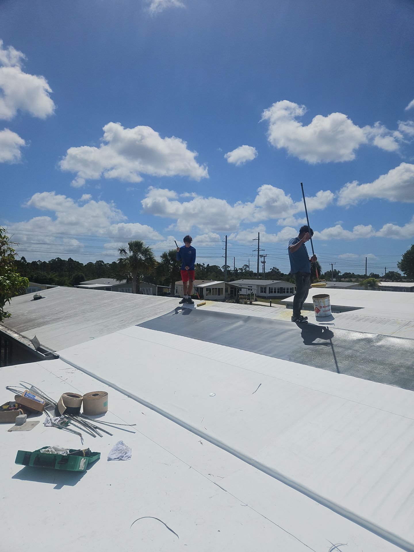 TPO Roofing installation In Englewood Fl  Thumbnail